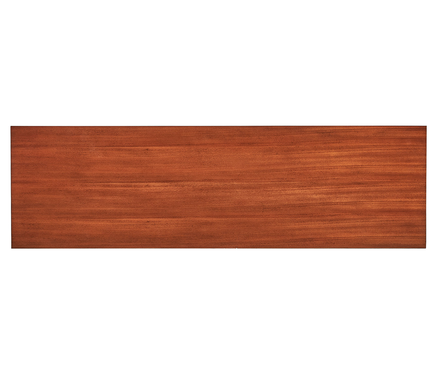 French style Mahogany console with brass gallery