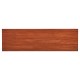French style Mahogany console with brass gallery