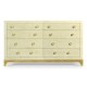 Camomile & Gold Double Low Chest 
