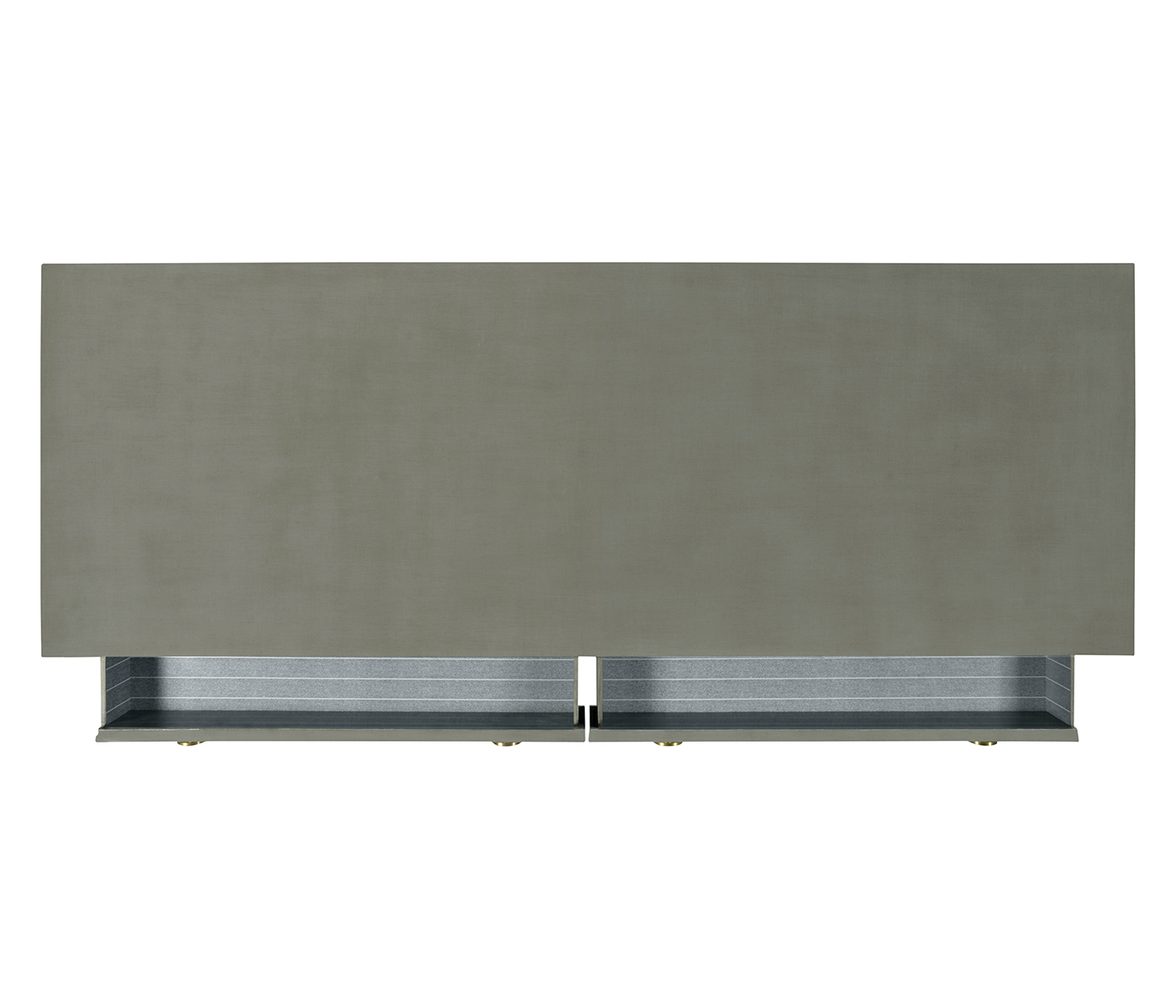 Slate & Gold Double Low Chest 