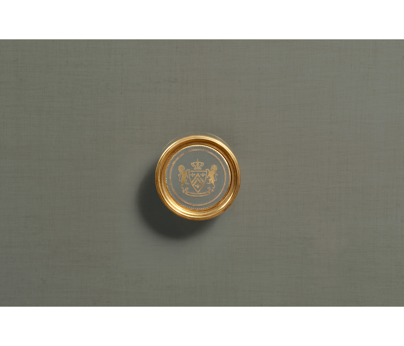 Slate & Gold Double Low Chest 