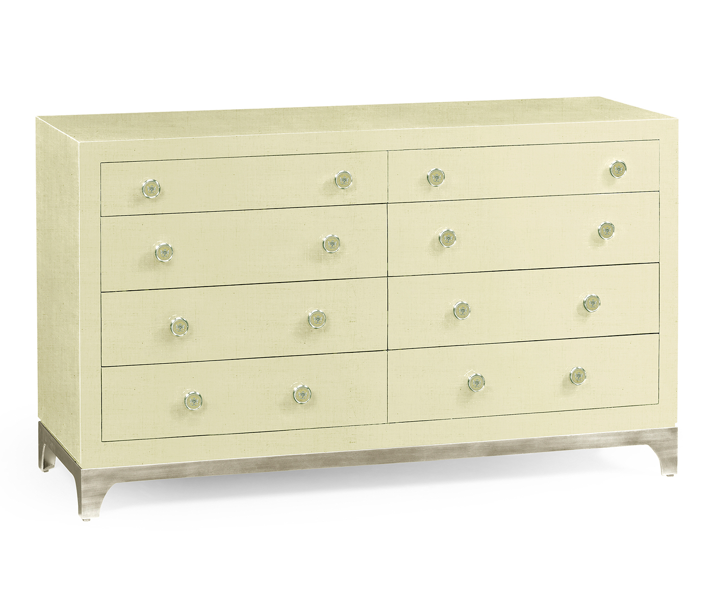 Camomile & Silver Double Low Chest 