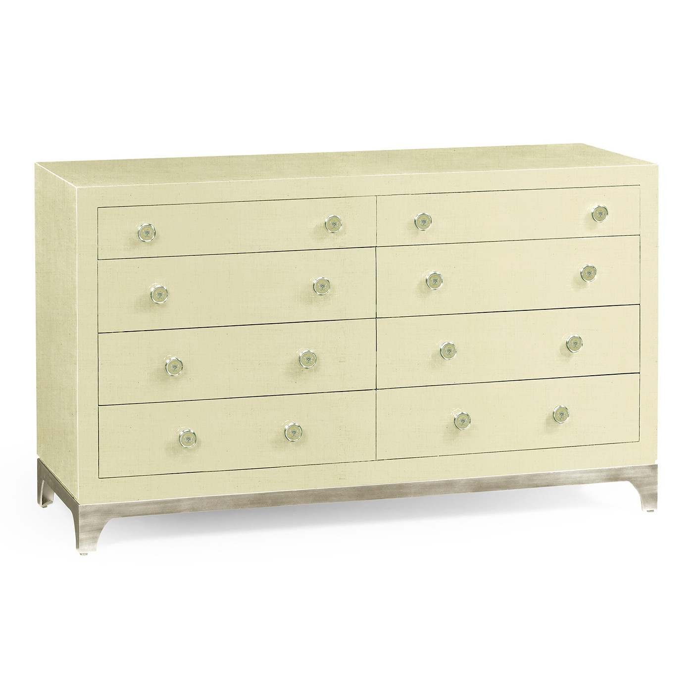 Camomile & Silver Double Low Chest 