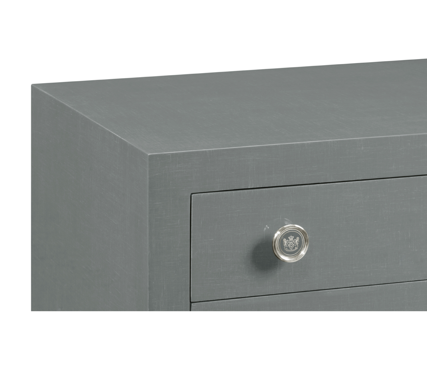 Flannel & Silver Double Low Chest