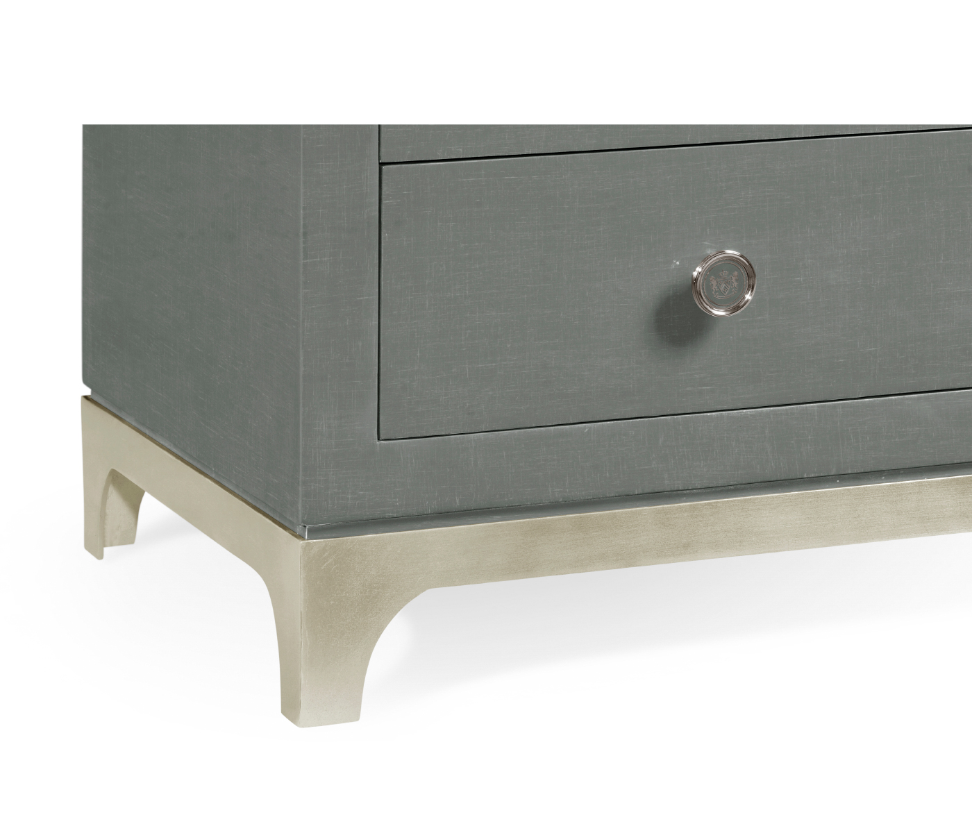 Flannel & Silver Double Low Chest