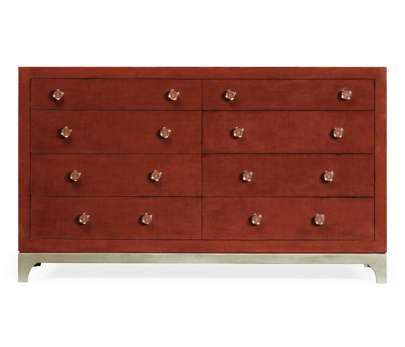 Lipstick & Silver Double Low Chest 