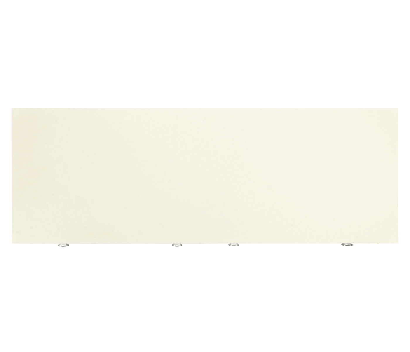 Blanc & Silver Double Low Chest 