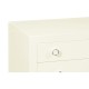 Blanc & Silver Double Low Chest 