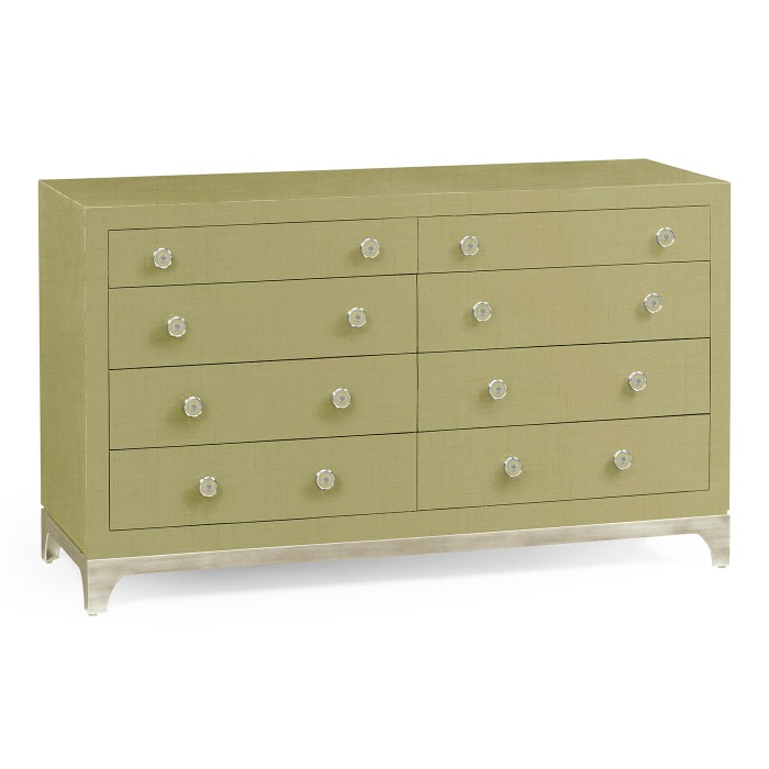 Sage & Silver Double Low Chest 