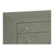 Slate & Silver Double Low Chest 