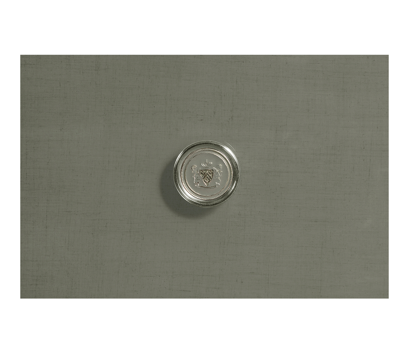 Slate & Silver Double Low Chest 