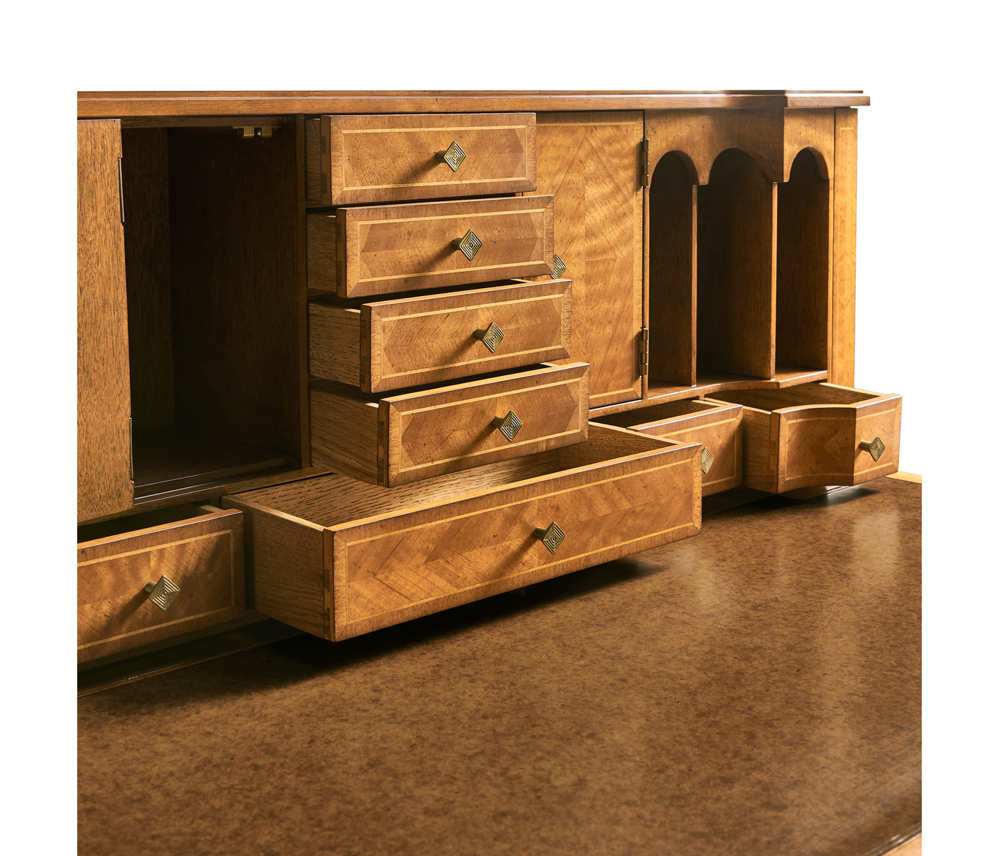 Satinwood bonheur de jour