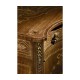 Chippendale style commode with fine inlay