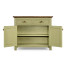 Gustavian style two door cupboard with drawers