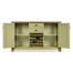 Gustavian style sideboard with wine rack