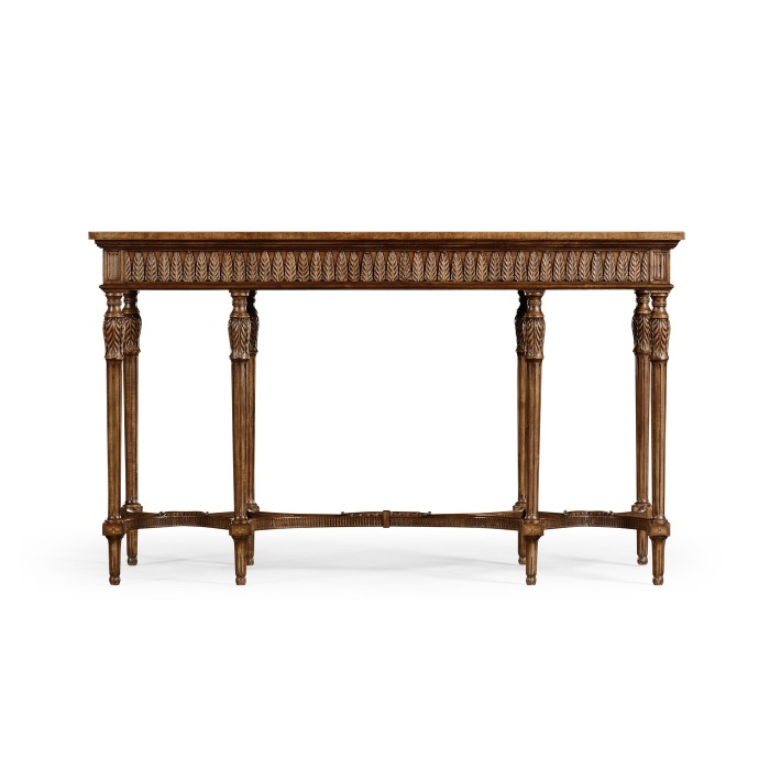 Napoleon III Style Console with Fine Inlay