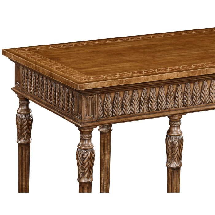 Napoleon III Style Console with Fine Inlay