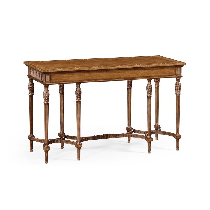 Napoleon III Style Console with Fine Inlay