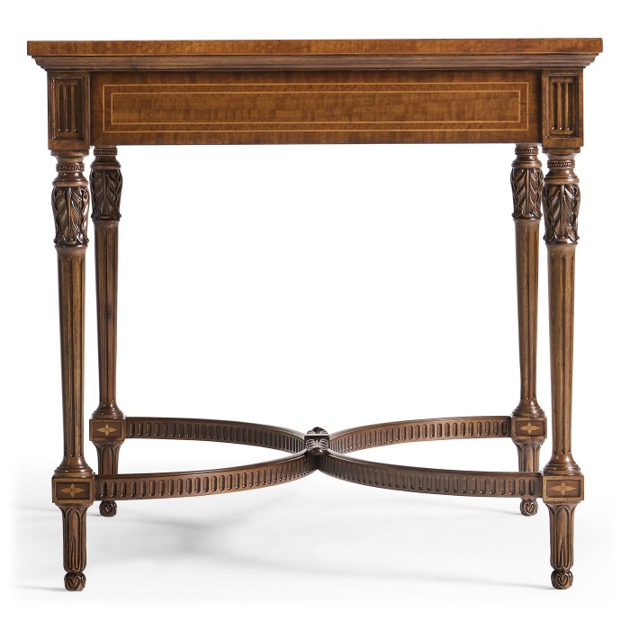 Napoleon III style side table with fine inlay
