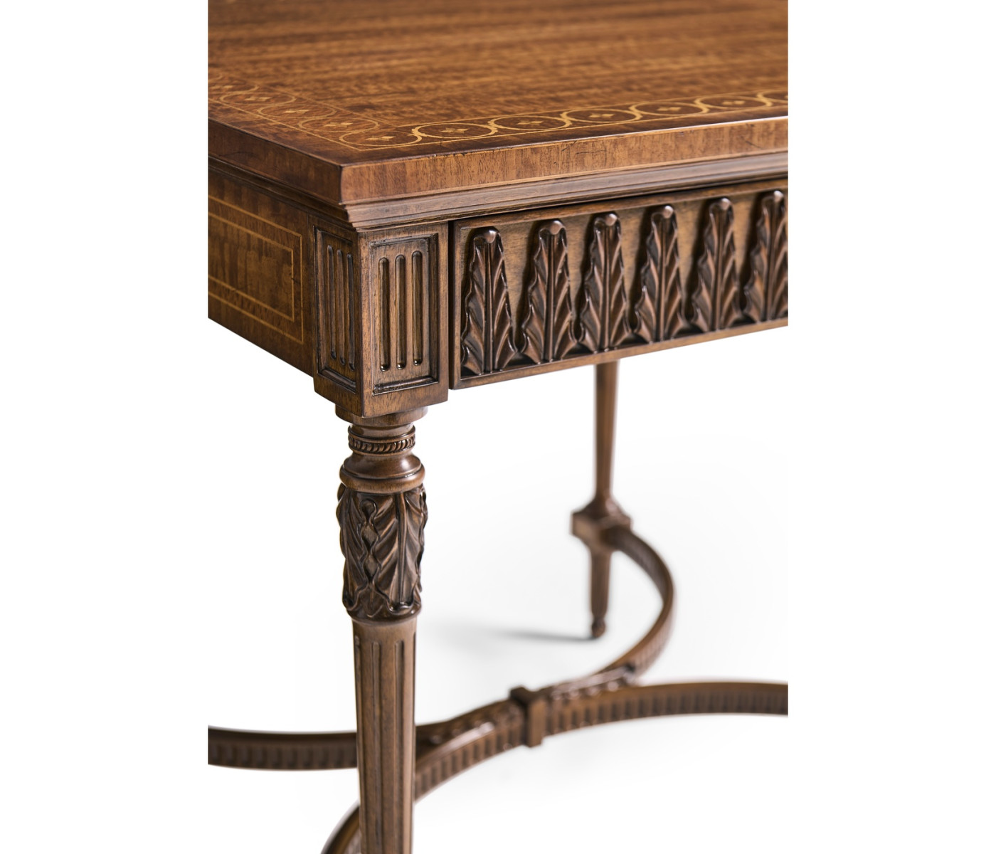 Napoleon III style side table with fine inlay