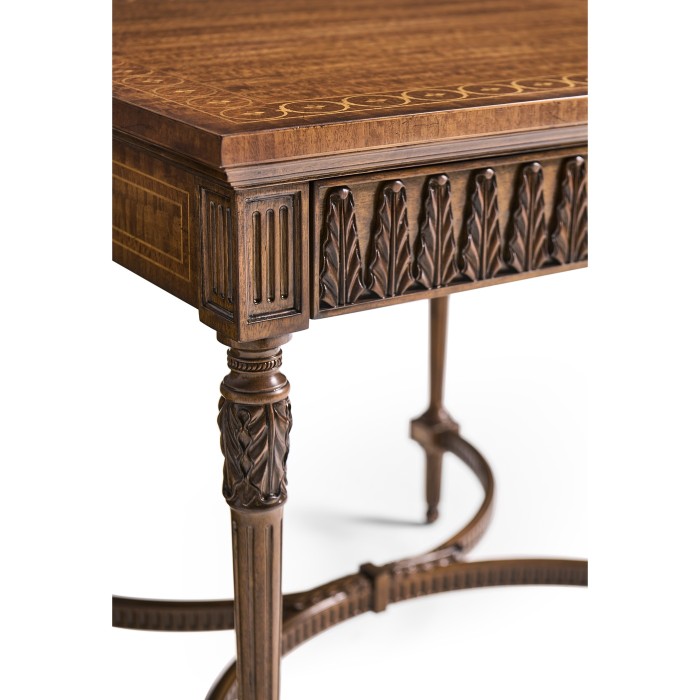 Napoleon III style side table with fine inlay
