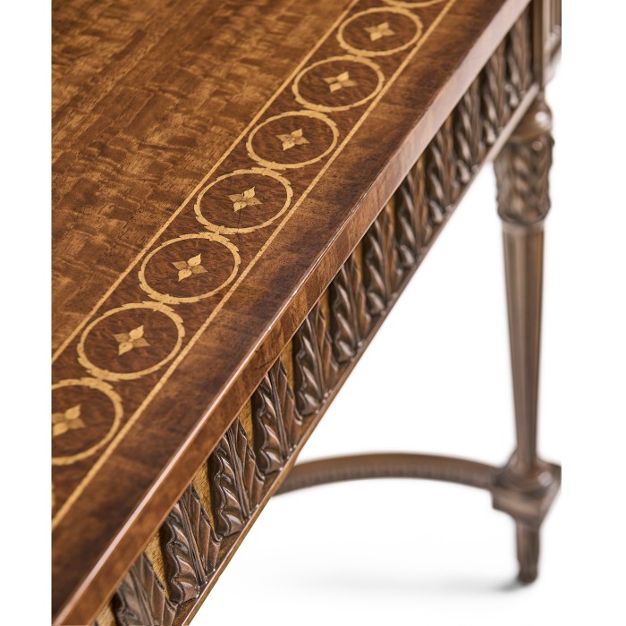 Napoleon III style side table with fine inlay