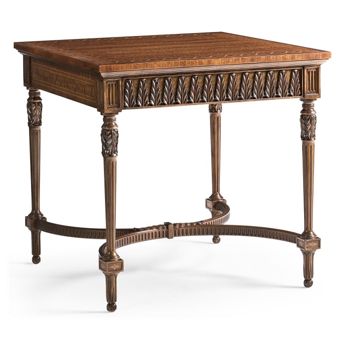 Napoleon III style side table with fine inlay