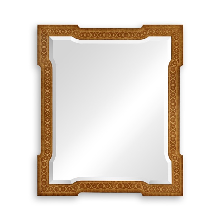 Napoleon III style wall mirror fine inlay