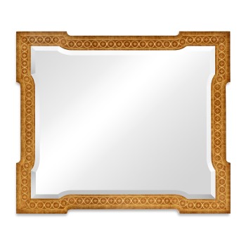 Napoleon III style wall mirror fine inlay