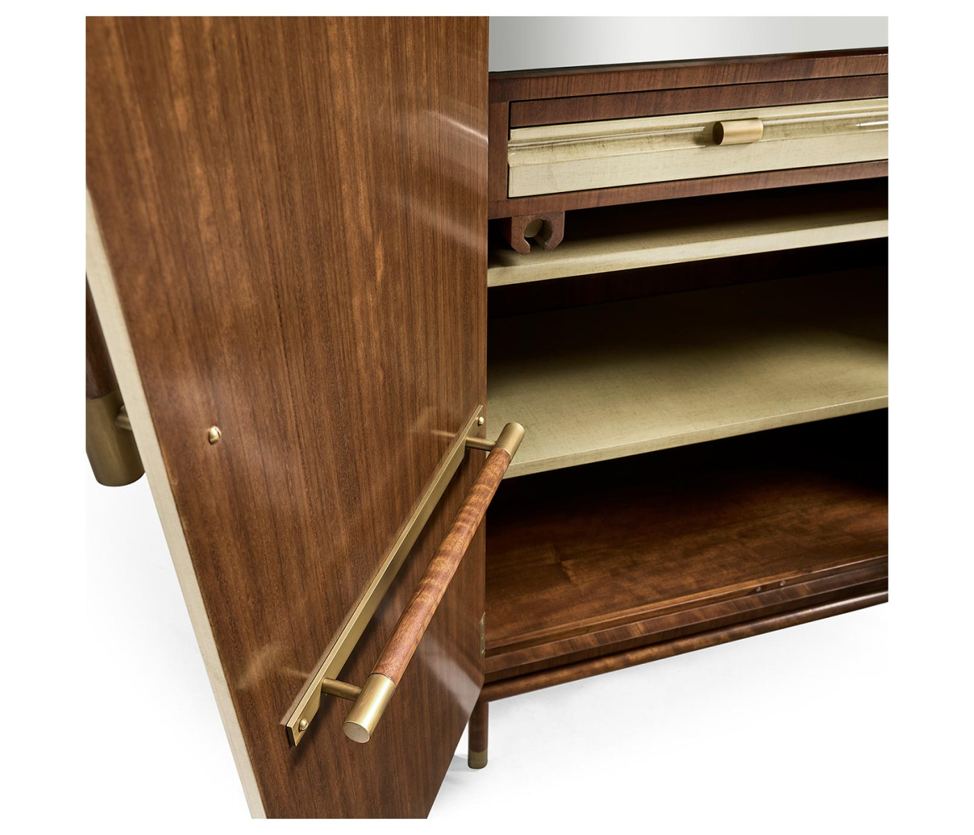 Hyedua and Ivory Tall Drinks Cabinet