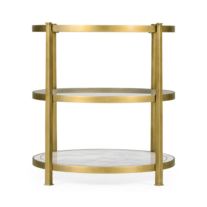 Gilded Three Tier Table