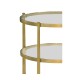 Gilded Three Tier Table