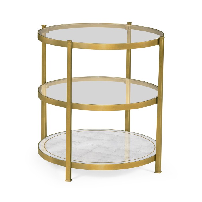 Gilded Three Tier Table