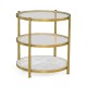 Gilded Three Tier Table
