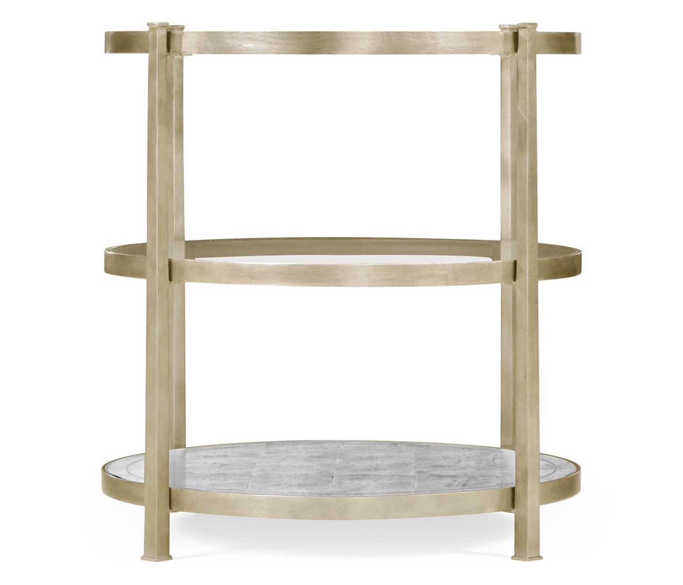 Silver Three Tier Table