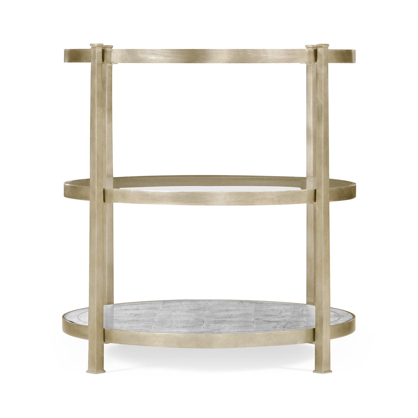 Silver Three Tier Table