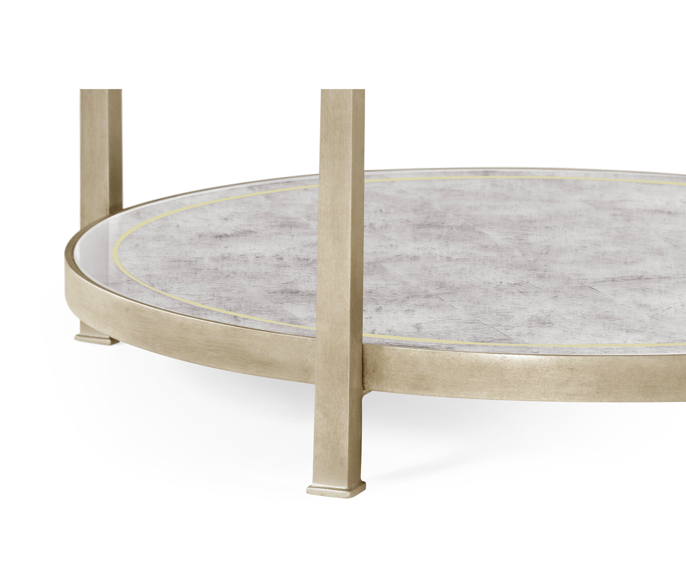 Silver Three Tier Table