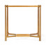 Gilded Square Side Table