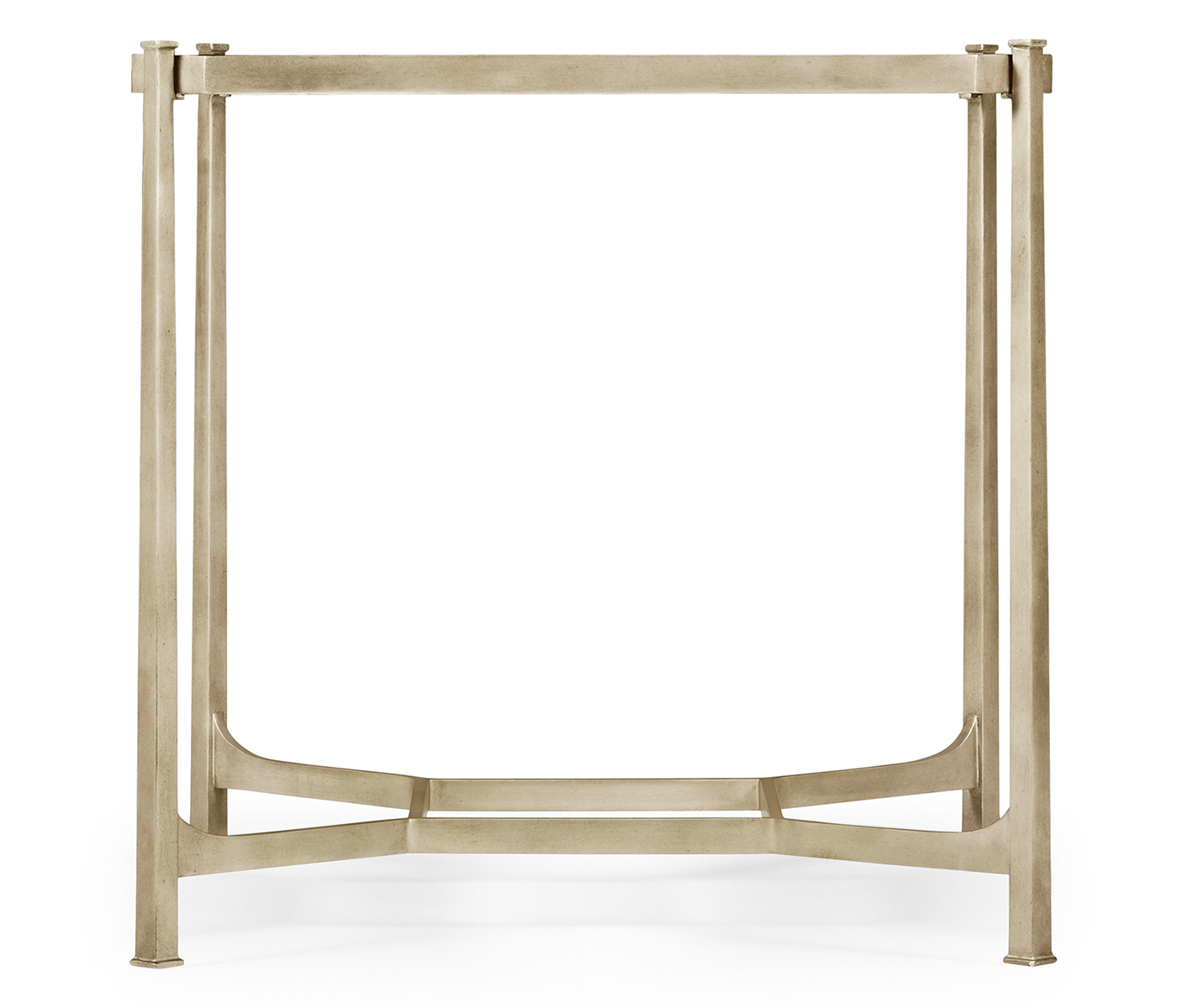 Silver Square Side Table