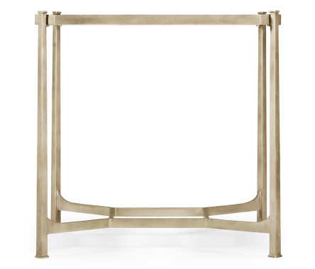 Silver Square Side Table
