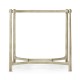 Silver Square Side Table