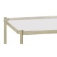 Silver Square Side Table