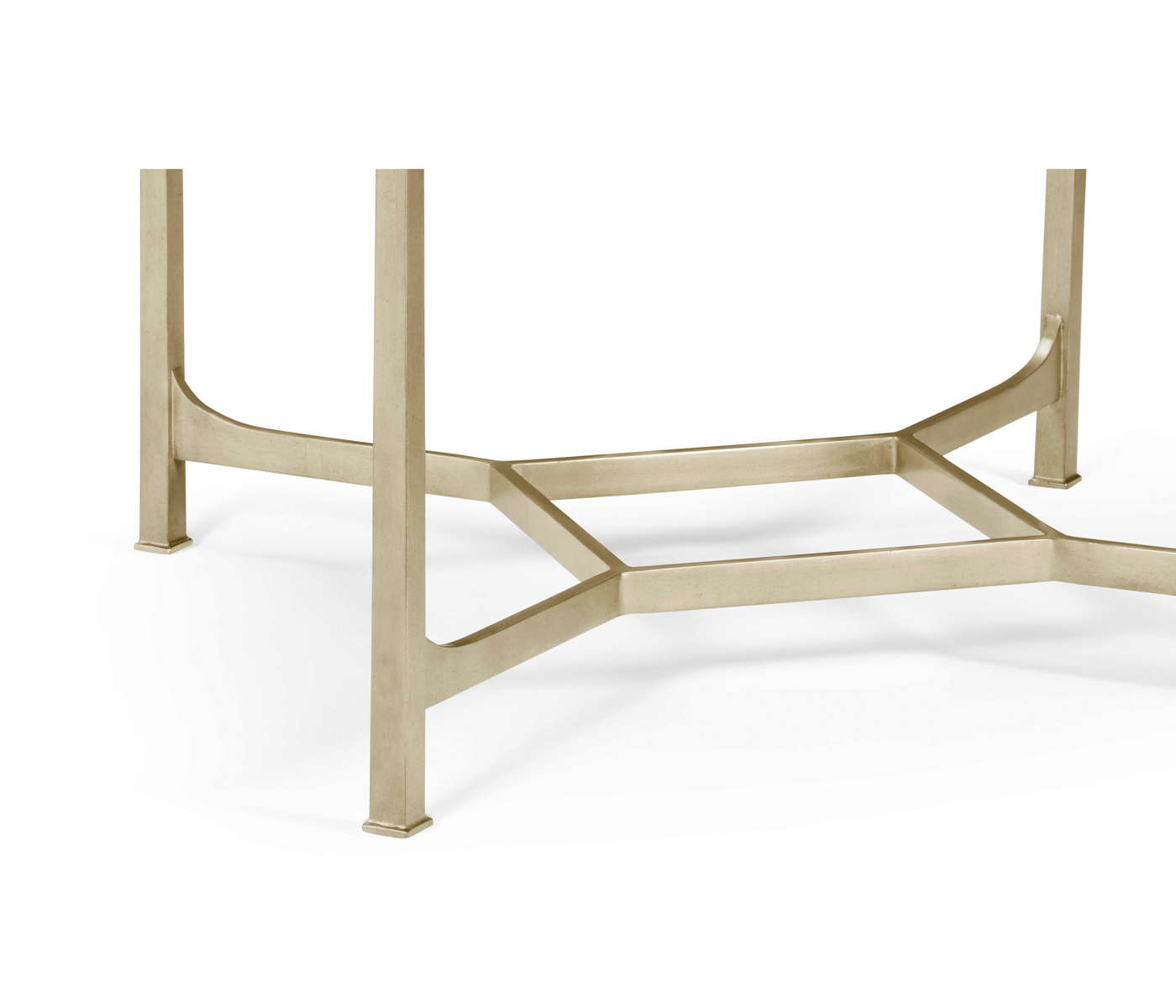 Silver Square Side Table