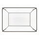 Distressed Bronze Rectangular Coffee Table