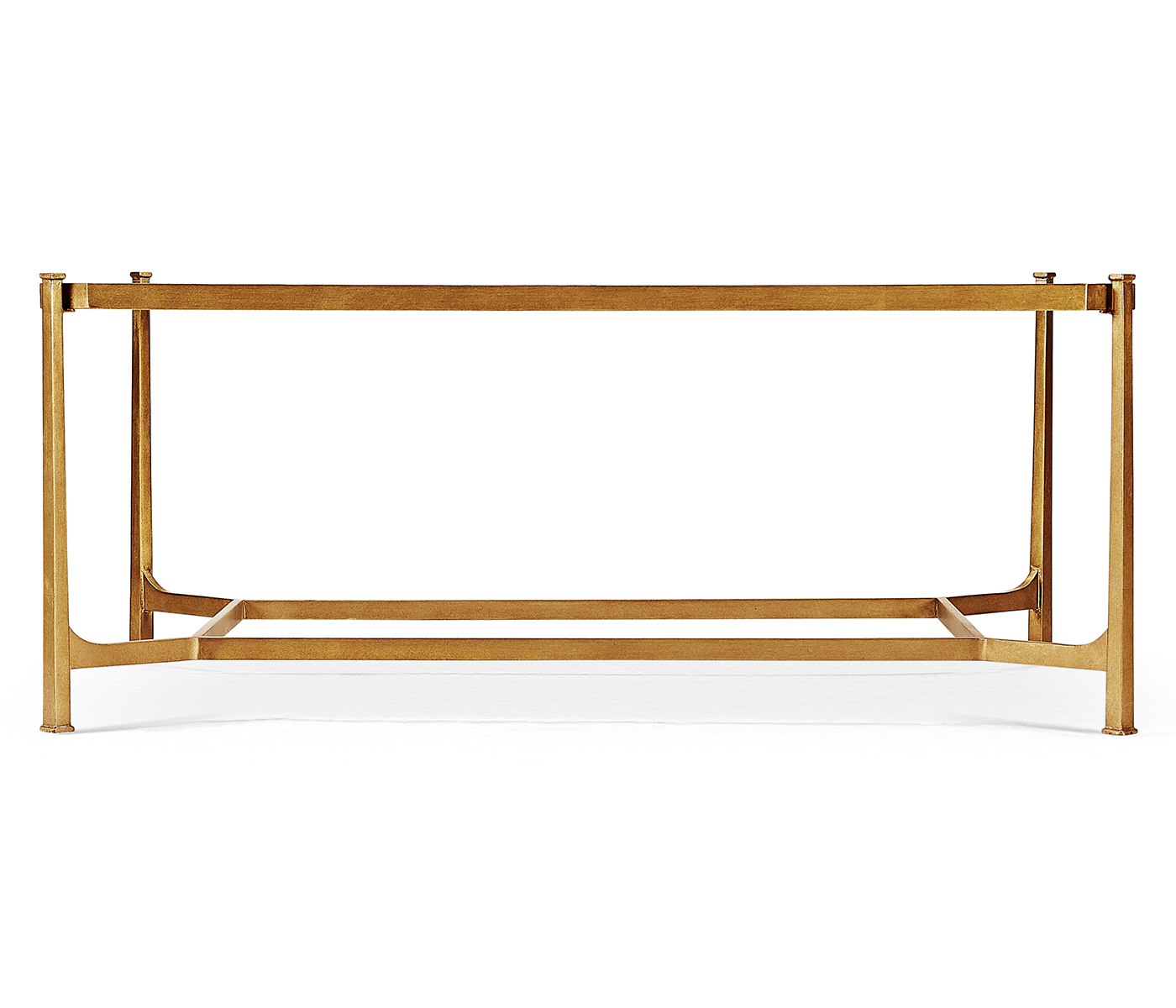 Gilded Rectangular Coffee Table