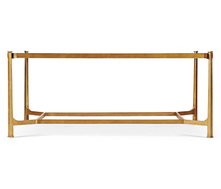 Gilded Rectangular Coffee Table