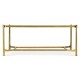 Gilded Rectangular Coffee Table