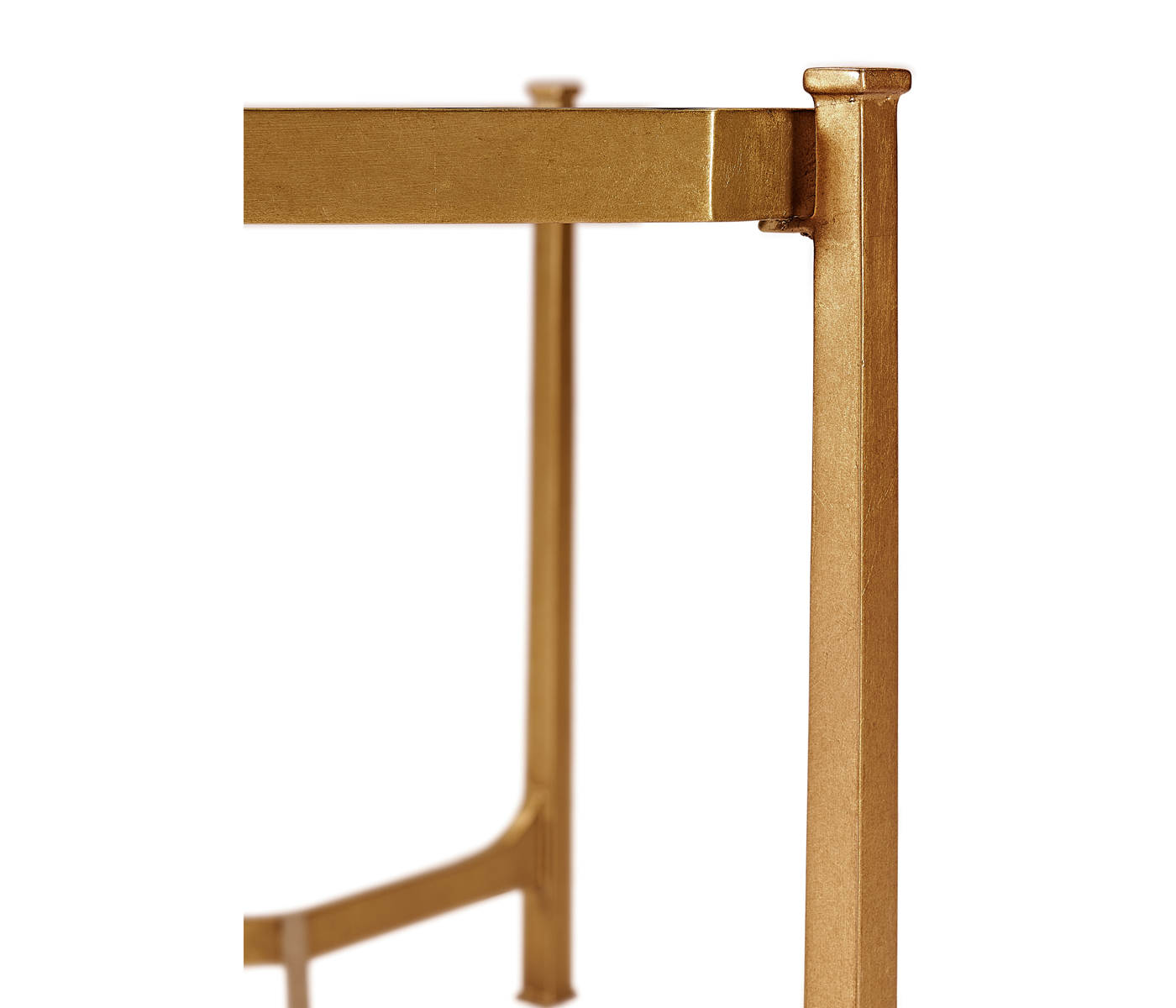 Gilded Rectangular Coffee Table