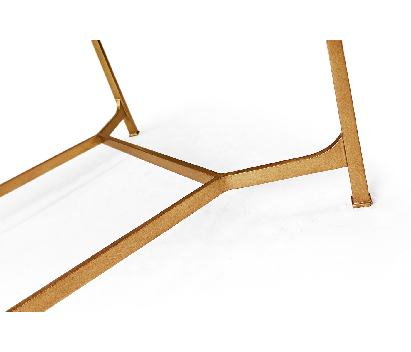 Gilded Rectangular Coffee Table