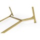 Gilded Rectangular Coffee Table